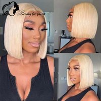 Cheap Wigs On Sale Clearance Honey Chestnut Long Straight Human Hair Wigs Extensions For Women Daily Wear Headband Wig Top Sale