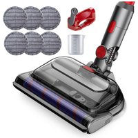 HOT Electric Mop Head for Dyson V7 V8 V10 V11 V15 Vacuum Cleaner, Mop Attachment with LED Headlights Water Reservoir