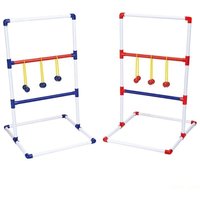 U2JB 4Pcs Ladders Toss Ball Replacement Hard Golf Training Ball Outdoor Redness and Blue Ladders Ball for Kids Adult Family