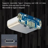 10Pcs M85k Micro USB To Type-C Adapter Board Type-C Socket Charging Port For PCB Soldering DIY Repair Adapter