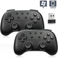 VILCORN NEW 2.4G Wireless Game Controller for PC Android, Turbo Button, Ergonomic Gamepad, Plug & Play for Retro Emulator Games