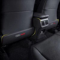 1pcs Car Seat Back Protection Mat Anti Kick Pad Cover For Audi A3 8P S3 A4 B6 B7 B8 A5 A6 C6 Q5 Q7 RS SLine Interior Accessories