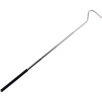 New 1Pc Snake Hook Retractable Professional Snake Catching Tool Convenient Stainless Steel Reptiles Hook Snake Tongs Accessories