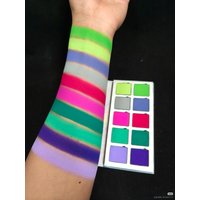 DRAMO Moon Wheel Project Series 10 Color Eyeshadow Matte Shimmer Chameleon Eye Shadow Palette Eye Makeup