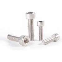 DIN912 A2-70 Allen Bolt M2 M2.5 M3 M4 M5 M6 M8 M10 304 Stainless Steel Hexagon Hex Socket Head Cap Screw Lengthen=3-100mm