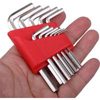 5/8/11 Pcs Allen Wrench Metric Wrench Inch Wrench L Wrench Size Allen Key Short Arm Tool Set Easy To Carry In The Pocket 5/8/11