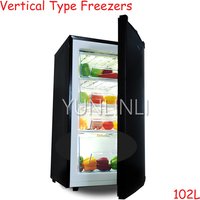 102L Vertical Type Refrigerator Freezers Commercial/ Household Refrigerator With Large Capacity Quick-Freezing Drawer Freezer