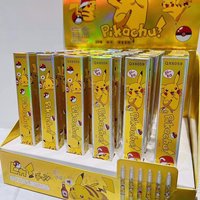6pcs Pokemon Pikachu Gel Pens Blind Box 0.5mm Balck Signature Penkawaii Stationery Anime School Supplies Creative Gifts