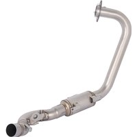 For Triumph Scrambler 400X Speed 400 2023 - 2026 Motorcycle Exhaust System Header Link Pipe Slip On Original Tip Stainless Steel