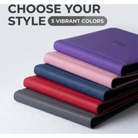 12-Slot Large Capacity Side-Insert Card Binder, 20 Thick Inner Pages, 480 Card Slots, Five Colors Available, Full Zipper Moisture-Proof and Dust-Proof Design, Multifunctional Side-Insert Binder,