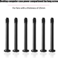 Water cooled exhaust fan with long screw, computer case power position 6 # 32, blade extension fixing screw thread 3.4mm
