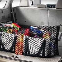 Filet de Chargement de Coffre de Voiture avec 4 Crochets Réglables, Accessoire Universel artificiel astique en Nylon, 60x110cm
