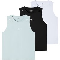 Mens Quick-Dry Breathable Vest Sleeveless Shirt Moisture Wicking Athletic Running Workout Tank Top Summer Cool Fitness Gym
