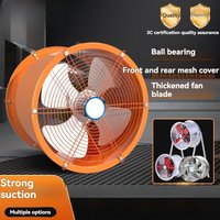 High speed 8 inch 10 inch axial flow fan powerful mute exhaust fan industrial duct ventilation circular exhaust exhaust fan