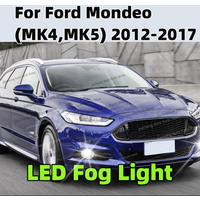 2PCS LED Car Front Fog Light Bulbs Lamps Accessories For Ford Mondeo MK4 MK5 2010 2011 2012 2013 2014 2015 2016 2017
