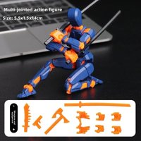 New Titan 13 Action Figures T13 Figure 3D Printed Multi-Jointed Movable Lucky 13 Action Figure Nova Figure Dummy Have Luminous