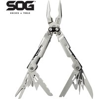 SOG 18 in 1 Pocket Multitool for Bicycle, EDC Portable Multi-tool with Foldable Pliers Screwdriver, Bike Emergency Repair Tools