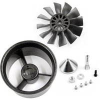 JMT QX-Motor 6-Blades 12-Blades Fan EDF Ducted Fan Without Motor 30mm / 60mm / 64mm / 70mm For RC Airplane Model Drone