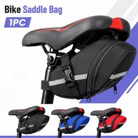 AliExpress pinmoap 1PC Bicycle Tail Bag Saddle Bag Waterproof Large Capacity Mountain Bike Road Bike Storage Bag Under Seat Tool Kit Accessories