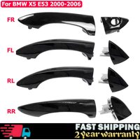 Car Exterior Door Handles Car Right Side Door Handle Outer Outside RHD For BMW X5 E53 2000-2006 ABS Car Accessories