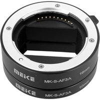 Meike MK-S-AF3A Metal Auto Focus Macro Extension Tube 10mm 16mm for Sony Mirrorless a6300 a6000 a7 a7SII NEX E-Mount Camera