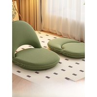 Lazy Person Tatami Sofa Floor Cushion Small Sofa Can Lie Can Sleep Window Bed Stackable Back Chair round Shape