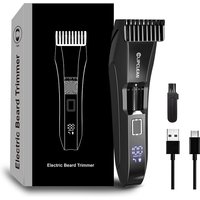 Men's Beard Trimmer, Trimmer with Precision Dial - Facial Hair Groomer - Adjustable 20 Length Setting,Waterproof Wet/Dry Clipper