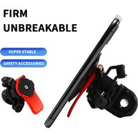 Quick Install Phone Mount for Mirrored Motorcycles/Bikes - Secure Hold
