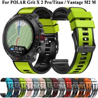 Ersatz Neue 22mm Handgelenk Strap Für POLAR Grit X2 Pro Titan Silikon Sport Uhr Band Für Polar Vantage M M2 armband Armband