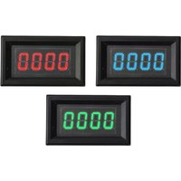 4-Digit Dual Range High-Voltage Meter 0-100V 100-3800V with 0.56-Inch LED Display DC 5-12V Voltmeter High-Precision 32-Bit Chip