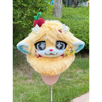 Furry Head Fursuit Headsets CuteCosplay Dog Wolf Head Costumes Customized Fursona Comiket Furries Doll Kig Series Kawaii Animal