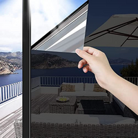 Unidirectional Privacy Decoration, UV Resistant Solar Window Film, Reflector, Home and Office Electrostatic Sticker