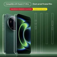 Frame Hydrogel Film Side Protector Dust Net Skin for Xiaomi 17 Ultra Clear Border Sticker Clear Film For Xiaomi 17 Pro Max 17