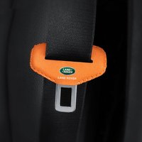 2Pcs Suede Car Seat Belt Buckle Safety Belt Anti-scratch Cover Accessory For Land Rover Defender Freelander Discovery 2 3 Evoque