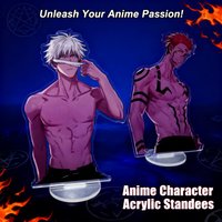 Jujutsu Kaisen Anime Acrylic Stand Figure Vol 2 Gojo Satoru Fushiguro Megumi Sukuna Ryomen Fan Gift Collection Merchandise Decor