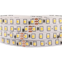 2835 SMD CCT LED Strip Light 24V 8mm 2700K+6500K LED Tape Lights Ribbon 120LEDs/m Warm White Dimmable PI-PCB
