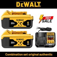100% Genuine Dewalt 20V Battery,5AH 6AH 9AH Rechargeable Lithium Ion Battery, Dewalt DCB200 Power Tool Replacement Battery