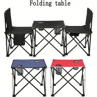 Camping Folding Table Waterproof Picnic Table Foldable Art Sketching Leisure Outdoor Folding Dining Table Small Cloth Table