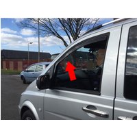 skFit for Mercedes Vito/ Viano W639 van 2003-2014 wind deflectors 2pcs with 10pcs clipsa