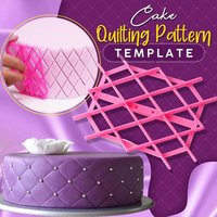 New Diamond Sugarpaste Gum Icing Baking Quilt Fondant Cake Raft Equipment Tool Embosser Cutter Mould