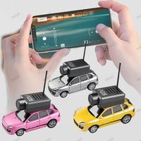 WLtoys 6401 Mini FPV APP Control Car 1:64 Scale 4WD First Person View RC Car 2.4GHz High Speed Control with Camera Racing Toy
