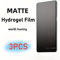 3Pcs Soft Matte Hydrogel Film for Xiaomi Redmi 15C 12C 13C 5G 13R 13X Anti-Fingerprint Screen Protectors 15 4G 14C 11A 10X Film