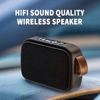 Portable Mini Wireless Bluetooth Speaker Bass Waterproof Outdoor 3D Stereo Music Speakers TF Card FM Radio Subwoofer Loudspeaker