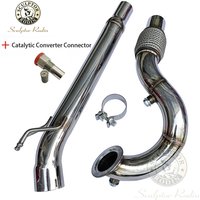 2.5 inch downpipe for VW MK7 ea211 engine a3 golf 1.4t