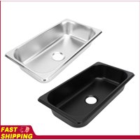 Boat Sink Inlaid Scratch Proof RV Sink Easy To Clean Heat Resistant Versatile Rustproof Large Internal Capacity for