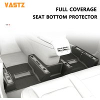 VASTZ Protective Pad Under Car Seat Slide Rail Cover Car Interior Flocking Protector For Tesla Model Y 2017 to 2022 2023