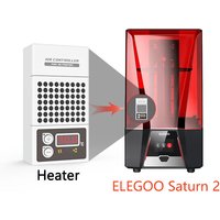 Mini-Heizgerät für Elegoo Saturn 2 3D-Drucker, Temperaturregler für Harzdrucker