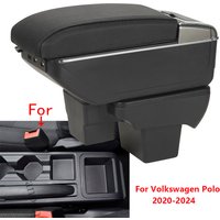 Für volkswagen polo armlehne box für vw polo auto armlehne dedizierte nachrüstung 2016-2019 aufbewahrung sbox nachrüst teile autozubehör