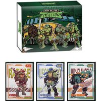 Teenage Mutant Ninja Turtles Cards Collection Anime Peripherals Characters Raphael Donatello Cards Box Paper Hobby Gifts Toys