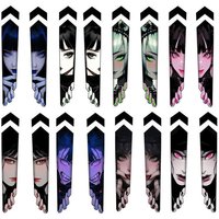 AliExpress NONE Bike Peeking Anime Girl JDM Motorcycle Stickers Waterproof Decoration for Motorbike Front Fork Suspension Durable Vinyl Decals